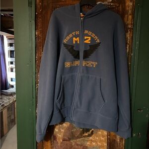 Old Navy Light Blue Fleece Hoodie